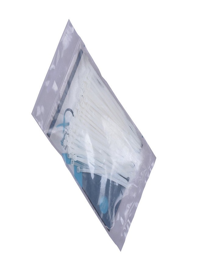 Tycab Nylon Cable Ties 100 Mm, 4 Inch, Pack of 500, White - Image 2